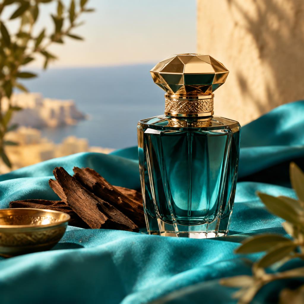 مثال صورة إعلانية لعطر